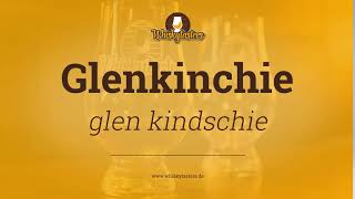 Whiskynamen richtig aussprechen  Glenkinchie [upl. by Yonita]