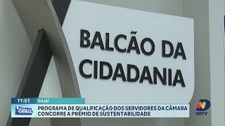 Câmara de Itajaí é finalista do Prêmio A3P em sustentabilidade [upl. by Tremaine]