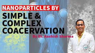 Nanoparticles Preparation by Coacervation Concepts Video [upl. by Ainotahs]