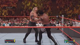 DDP vs Faarooq  Raw Arena 2002  WWE 2K24 [upl. by Yecak]