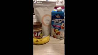 Sarah’s day Cookie Dough protein smoothie recipe HEALTHY DESSERT [upl. by Schreiber218]