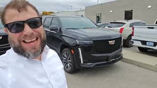 2023 Cadillac Escalade Sport Walkaround  Finch Used Cars [upl. by Almallah]