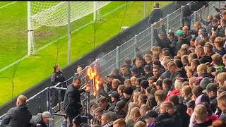 Erzgebirge Aue Fans in Erzgebirgsstadion  3Liga Erzgebirge Aue gegen FC Hansa Rostock quot051024quot [upl. by Lenra750]