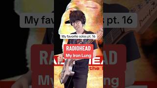 radiohead myironlung jonnygreenwood thomyorke guitar cover rock alternative solo [upl. by Kerril656]