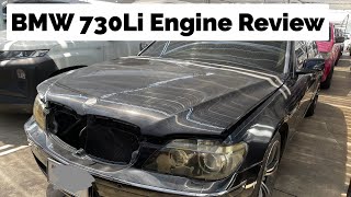 2008 BMW 730Li 30L N52 I6 Engine Review [upl. by Ika248]