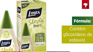 Adoçante Líquido Stévia Linea 60ml  Drogaria Minas Brasil [upl. by Malvino]