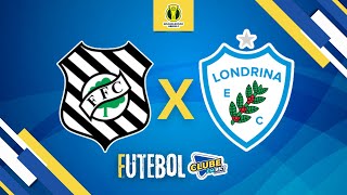 Brasileirão Série C Figueirense x Londrina  11082024 [upl. by Beaufert]