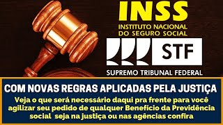 INSS COMO NOVAS REGRAS APLICADAS PELA JUSTIÇA VEJA O QUE SERÁ NECESSÁRIO PARA AGILIZAR SEU PEDIDO [upl. by Aliek]