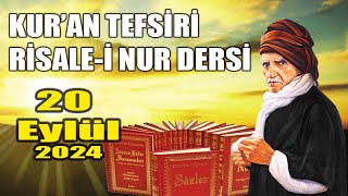 20 Eylül Risalei Nur Dersi [upl. by Tekcirk]