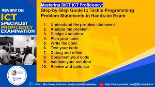 Mastering DICT ICT Proficiency StepbyStep Guide to Tackle Problem Statements in Handson Exam [upl. by Floyd]