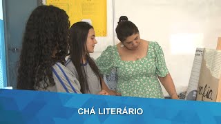 Escola Estadual Major Luiz Zerbini promove chá literário com alunos do 8º ano [upl. by Ninaj]