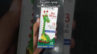 Bio gro syrup nutrifactor form 4 to 16 year old childs for growth [upl. by Smiley]