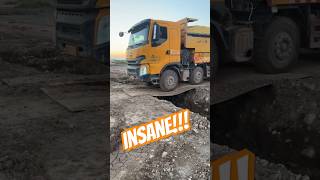 Hes taking such a risk 🫢 trucking lkw camion hgv bigrig ets2 kazakhstan fahrer job [upl. by Iznek]