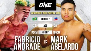 Fabricio Andrade vs Mark Abelardo  Full Fight Replay [upl. by Faustine]