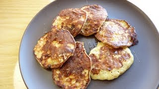 Panqueques de Plátano sin harina RECETA FÁCIL [upl. by Erlond]