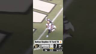 Dallan Hayden 14Yard TOUCHDOWN vs UCF 🔥 Colorado vs UCF [upl. by Sylvan]