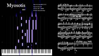 Deemo 20 Myosotis Piano Version  ピアノ楽譜で Myosotis [upl. by Naihs]