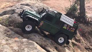 RC Scale Extrême 06  Traxxas TRX4 Defender quotFull équipementquot [upl. by Aicil]