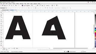 Cara Mengedit Text Pada CorelDRAW X7 64 Bit [upl. by Nhguav]