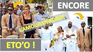 SAMUEL ETOO ACCLAMÉ ADORÉ ADULÉ AU MARIAGE 💒 DE KÉROSÈNE DJ [upl. by Dibbell]