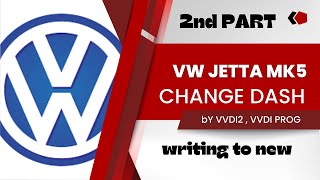 Jetta MK5 Cluster Swap Writing Immo Data To New Part2 [upl. by Dlorad]