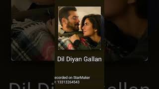 Dil dian gallan beautiful song cover 🎤🎤 [upl. by Sucrad]