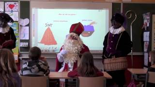 Sinterklaas op school [upl. by Yecart]