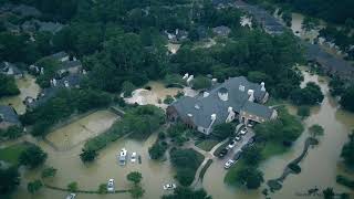 All Kingwood Club House flooding Hurricane Harvey San Jacinto River [upl. by Htiek]