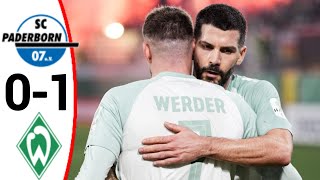 Paderborn vs Werder 01 Marvin Ducksch Goal All Goals and Extended Highlights [upl. by Pinelli]