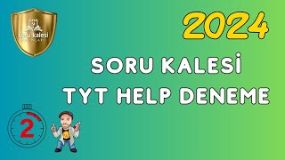 SORU KALESİ TYT HELP DENEME 2 MATEMATİK ÇÖZÜMLERİ [upl. by Valeta]