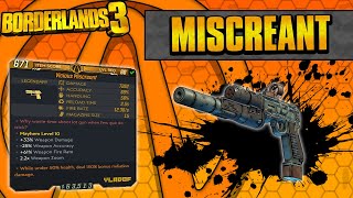 Borderlands 3 Miscreant Legendary Weapon Guide Micro Missile Barrage [upl. by Abdella]