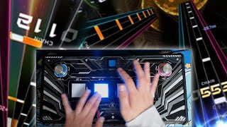 SDVX Controller NEMSYS Ultimate Model rev2  赫焉 MXM 19 Gameplay [upl. by Ettelra753]