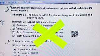 A letter to God Class 10  English Chapter 1 [upl. by Ilil735]