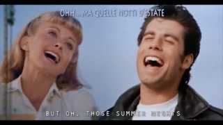 Grease  Finale Summer Night sub Ita Eng Lyrics Traduzione [upl. by Raphaela]