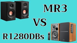 Edifier MR3 VS Edifier R1280DBs [upl. by Hnoj267]