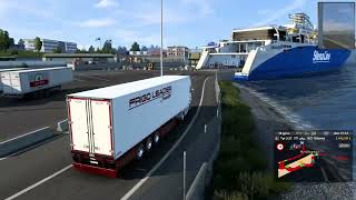 ets2 scania r730 sarantos petropoulos v148 white frigo leader [upl. by Eitsyrhc904]