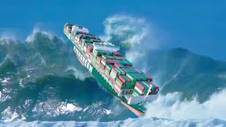 Why MONSTER WAVES Can’t Sink Large Ships During Storms [upl. by Knowland228]