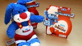 Kinder Surprise The Smurfs 2 Edition Part 1 [upl. by Safko]