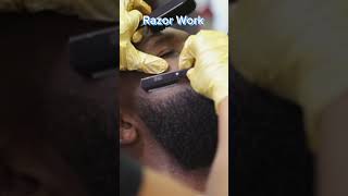 💈Razor Sharp Precision BayAreaBarber Barbershop Shave Taper Beard Fade menshaircut [upl. by Rasec]