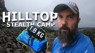 lightweight solo stealth camp test [upl. by Adaynek259]