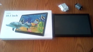 Yq10s gold Tablet unboxing [upl. by Kare377]