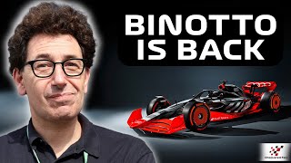 Mattia Binotto returns to Formula 1 with Audi [upl. by Lissy664]