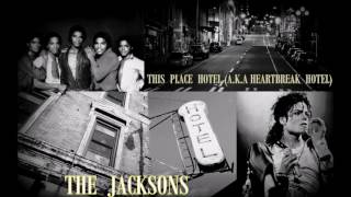 The Jacksons  This Place Hotel  Heartbreak Hotel Instrumental  Karaoke with Chorus [upl. by Rebna]