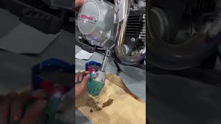 How to change oil on SYX MOTO Roost 125cc dirt bike [upl. by Eninej]