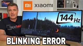 MI CURVE MONITOR BLINKING ERROR [upl. by Vasyuta]