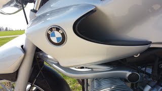 BMW R1150R Rockster with Laser GP style race exhaust [upl. by Eetsirhc]