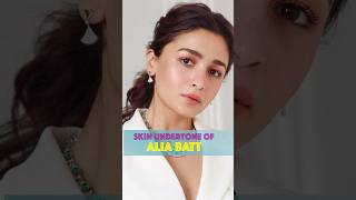 Alia Batt’s Skin Undertone Secrets aliabhatt shorts viralshorts beauty skintones [upl. by Noonberg]