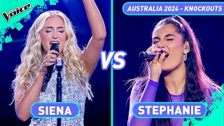 Siena amp Stephanie Full Knockouts Performances  The Voice Australia 2024 [upl. by Imis]