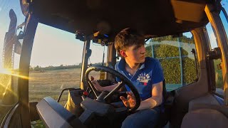 Silage 2022  Drawing Grass  John Deere 6800  GoPro HD [upl. by Hollie]