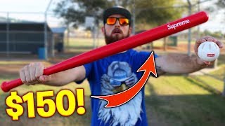 150 Supreme Wiffle Ball Bat Is It Worth It IRL Baseball Challenge [upl. by Crispen]